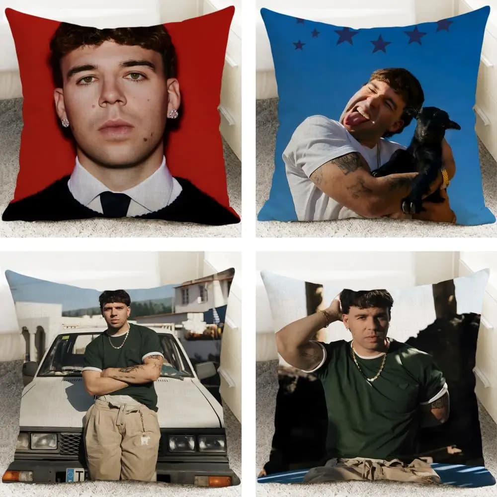 Singer Quevedo EL BAIFO Cushion Cover Cushion Covers Natural Linen Breathable Sofa Bedroom Decor Pillowcase