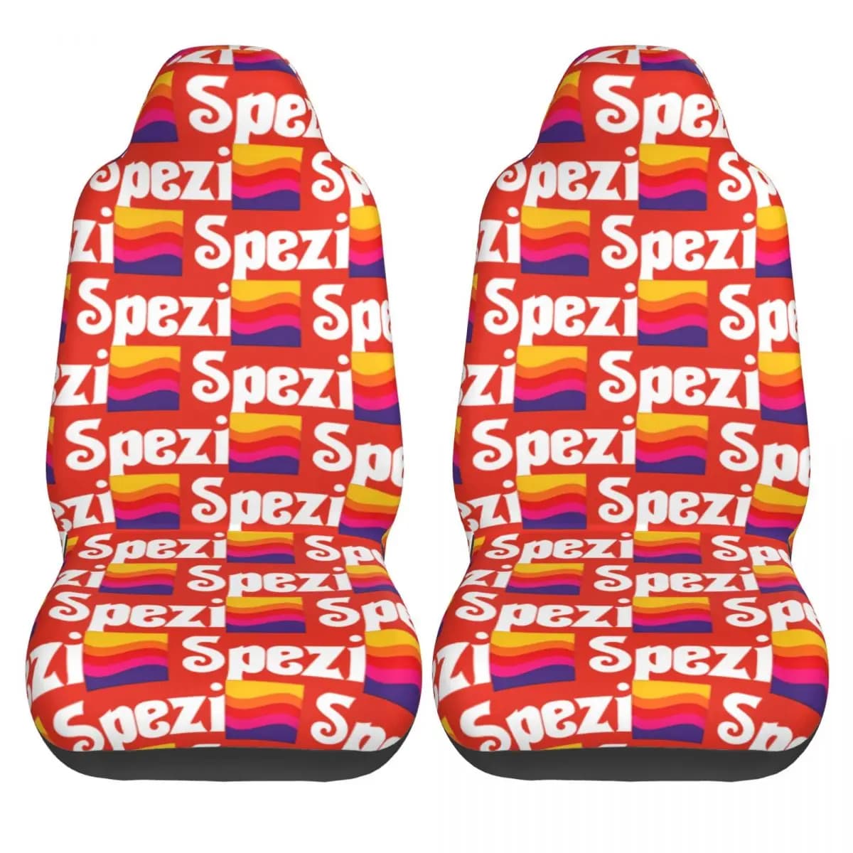 Car Seat Covers with Paulaner Spezi logo 2 pcs Universal Car Seat Covers Polyester inner protective cover