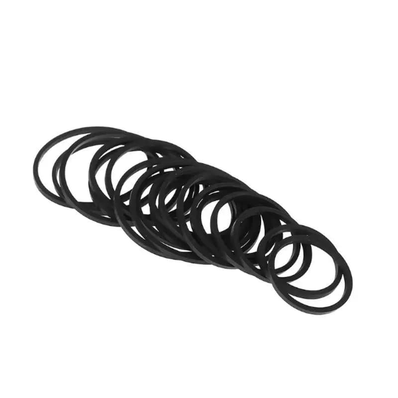 50 pz 1.2mm larghezza Mix nastro a cassetta macchina cintura assortita comune cintura di gomma quadrata per registratori Walkman DVD Drive