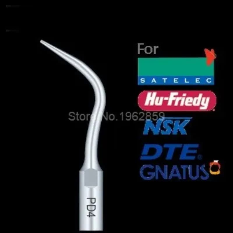5 pcs PD4 tips for dental scaler dental equipment teeth whitening tip for PD4 ultrasound dental scaler for SATELEC NSK GNATUS DTE