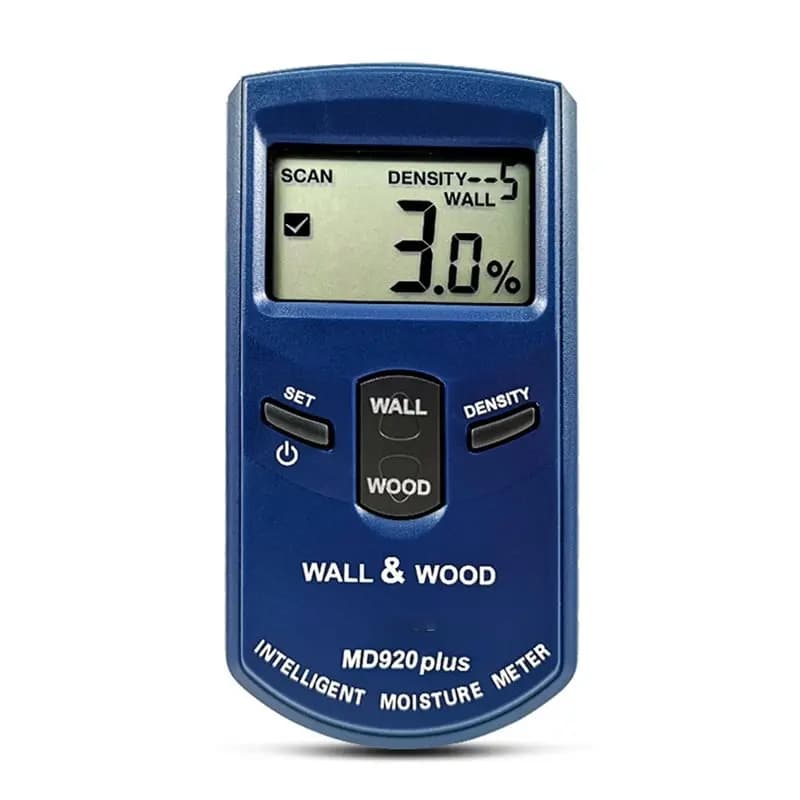 AAAF Concrete Moisture Meter Wall Tester With LCD Alarm Pinless Moisture Measurement Detection Device