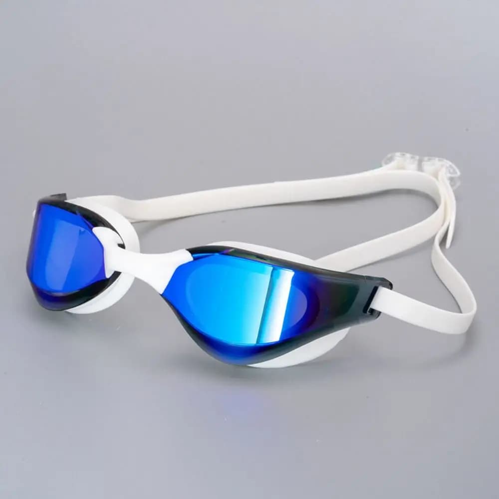HD Vision Adult Swimming Goggles UV Protection Adjustable Anti-fog Diving Goggles Non-slip Electroplated Swim Glasses