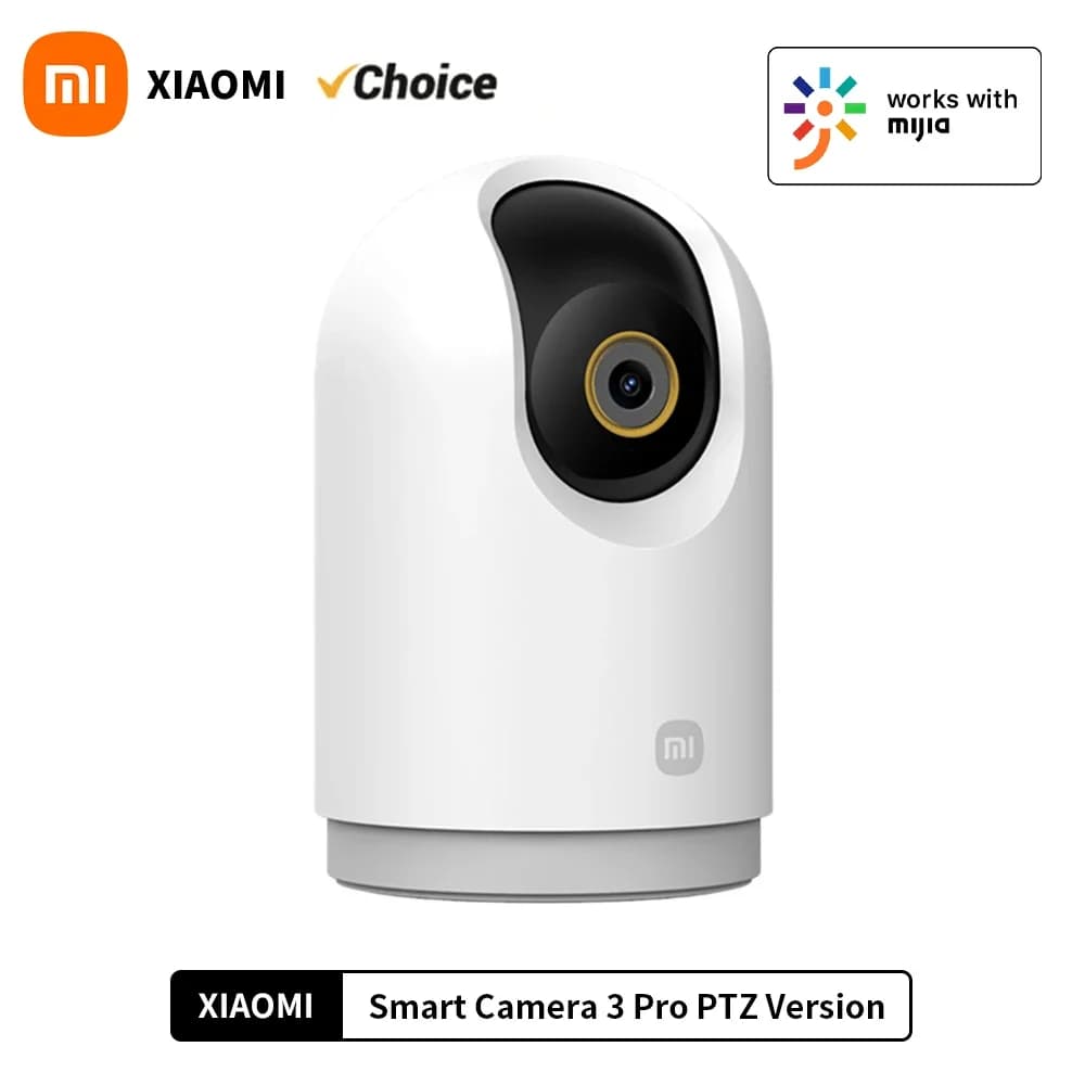 Xiaomi Smart Camera 3 Pro PTZ Versione Full Color HDR 2.4/5GHz Mesh Gateway AI/Uomo/Baby Cry Detection 360 ° Versione di sicurezza CHN