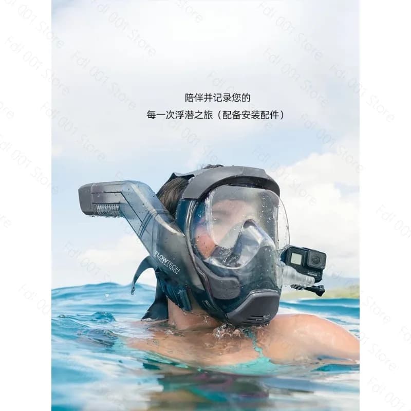 Maschera da Snorkeling per Adulti, Occhialini Subacquei Antiappannamento, Attrezzatura Completa per Snorkeling