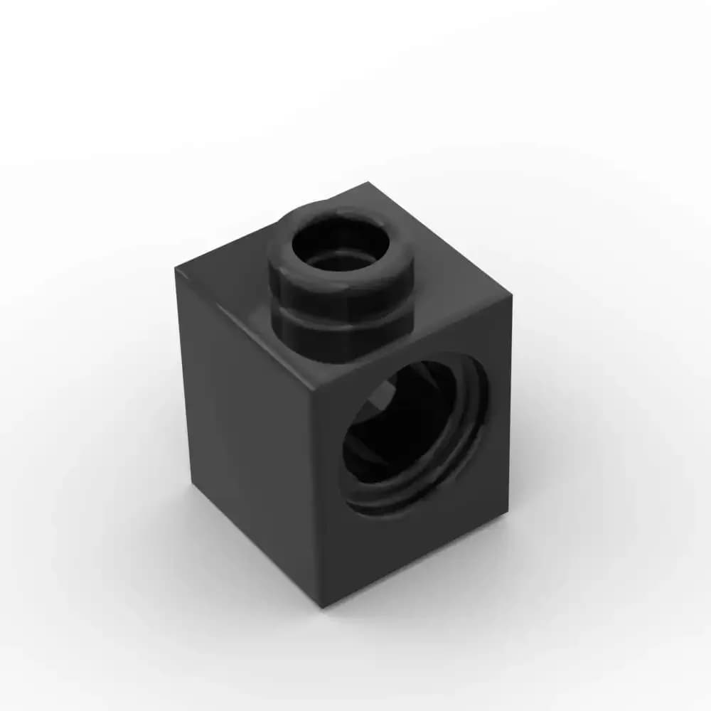 MOC 10PCS Parts Bricks 6541 1X1 With Hole Building Blocks High-Tech Connector Set House Puzzle DIY Toys Children Birthday Gifts