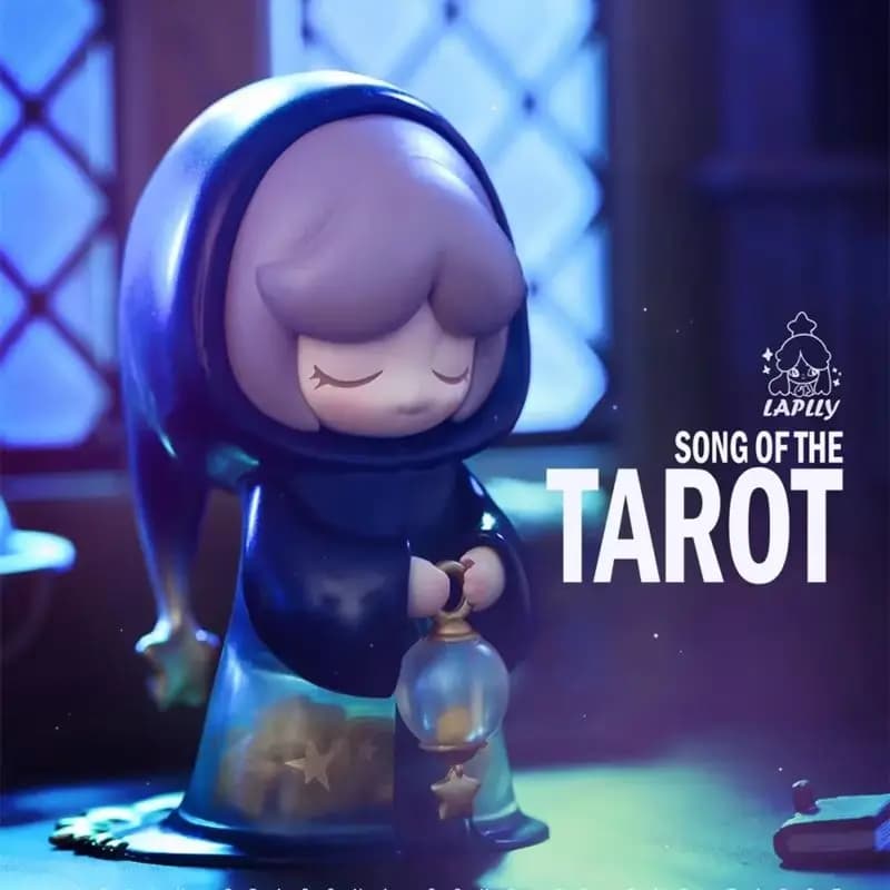 Nuovi 52 giocattoli Laplly Star Song Series Blind Box Fate Constellation Tarocchi Card Fatto a mano Ornamento creativo Regalo del festival delle bambole