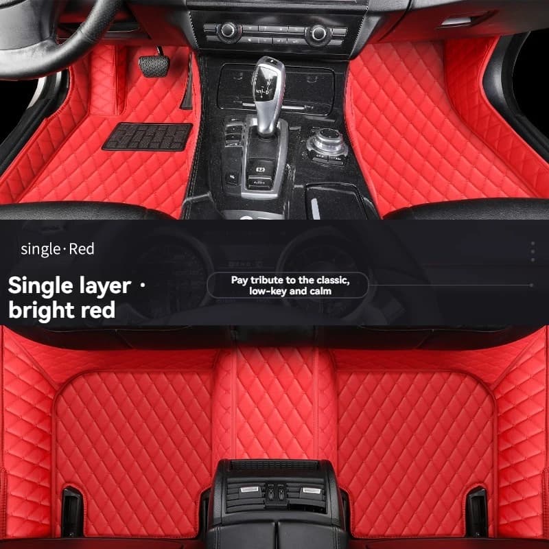 Tappetini auto esclusivi e completi per la modifica degli interni della Toyota Corolla, modelli dal 2007 al 2013.