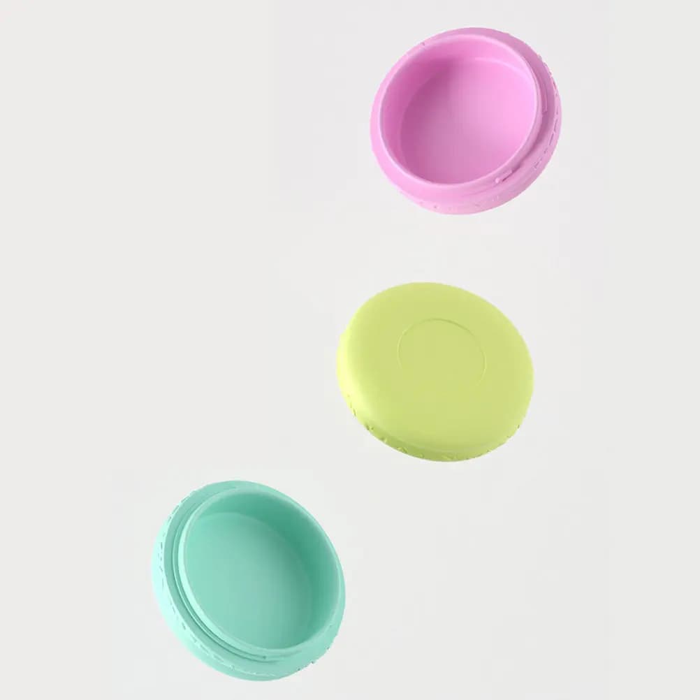 10 Pezzi Contenitori Mini in Plastica 5G per Crema Viso, Portatili e Impermeabili, per Viaggi, Campeggio, Uso Domestico, Ombretto, Balsamo Labbra