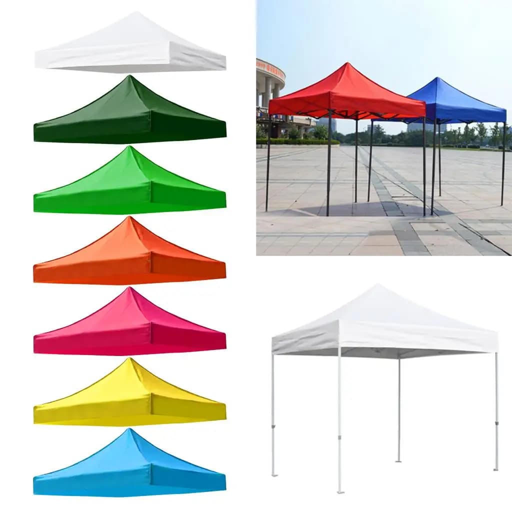 Upper Cover Outdoor Gazebo Garden Tent Rain curtain Water protection 4 corners drinking sun curtain Outdoor camping accessories