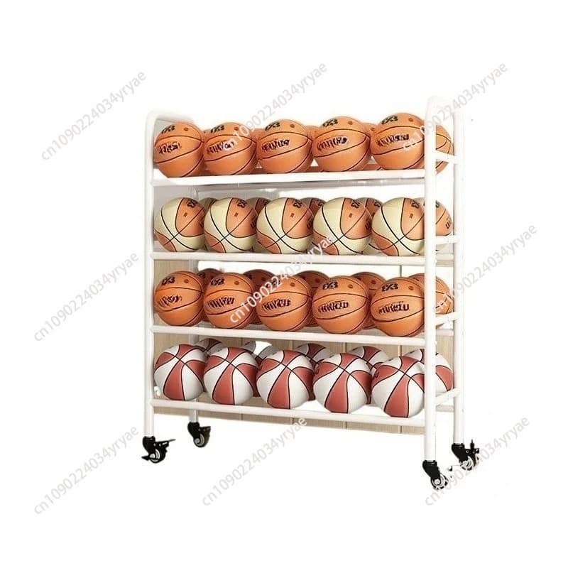 Carrello mobile per palestra, pallavolo, calcio, pallacanestro, scuola materna