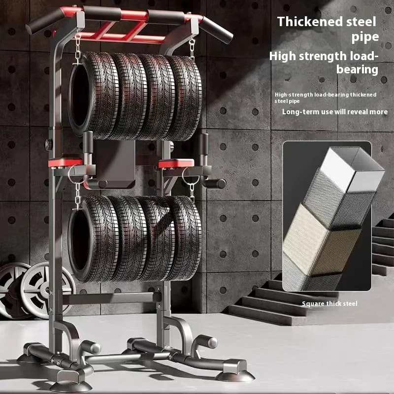 Pull-Up Bar Home Indoor No-Drill Fitness Equipment Family Multi-Functional Floor-Standing New Multi-Functional Rack