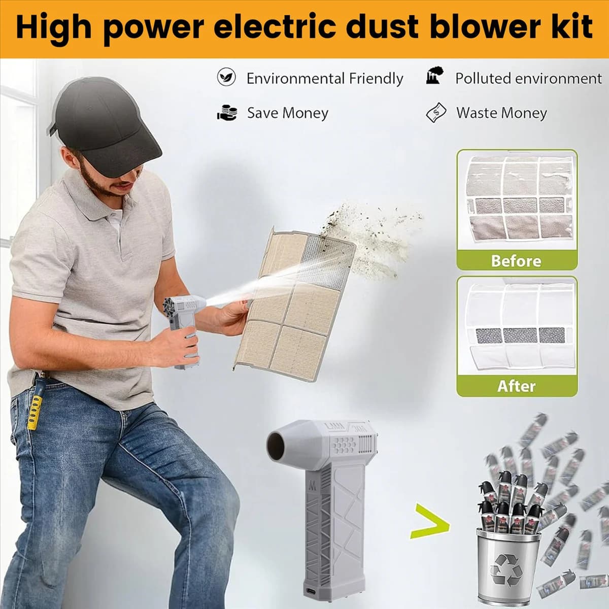 2025+ Ugello per asciugacapelli sottovuoto Accessorio portatile Adattatore per ventilatore rimovibile X3 Turbofan portatile