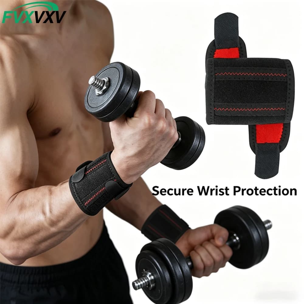 1/2PCS Wrist Brace Adjustable Wrist Support Wrist Straps for Fitness Weightlifting, Tendonitis, Carpal Tunnel Arthritis, Sports