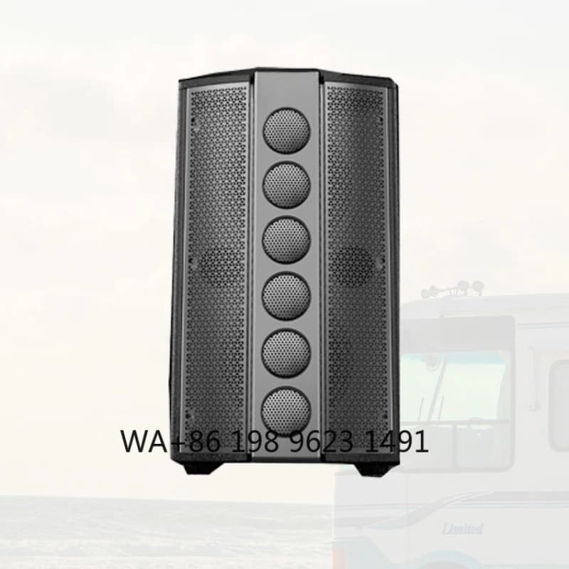 Subwoofer Bluetooth Impermeabile per Auto, Altoparlante Stereo ad Alta Potenza per Camper e Uso Esterno