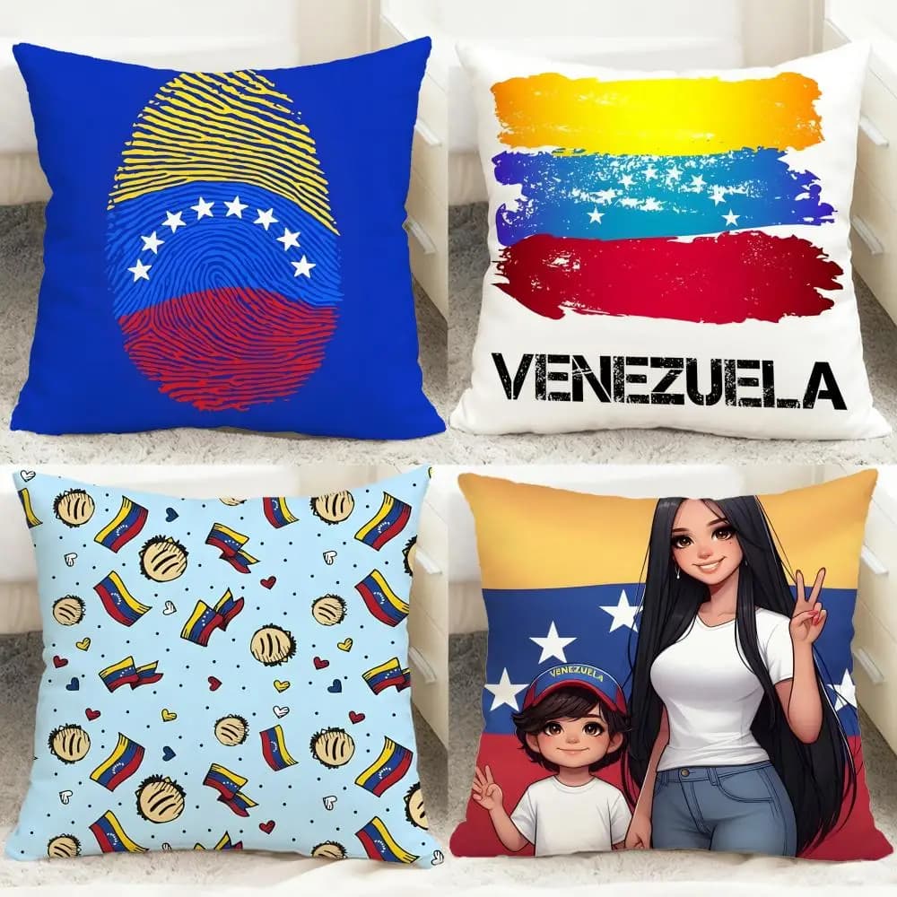 Country Venezuela classic cushion cover, comfortable reversible cushion cover, ideal for car, sofa, bedroom and more