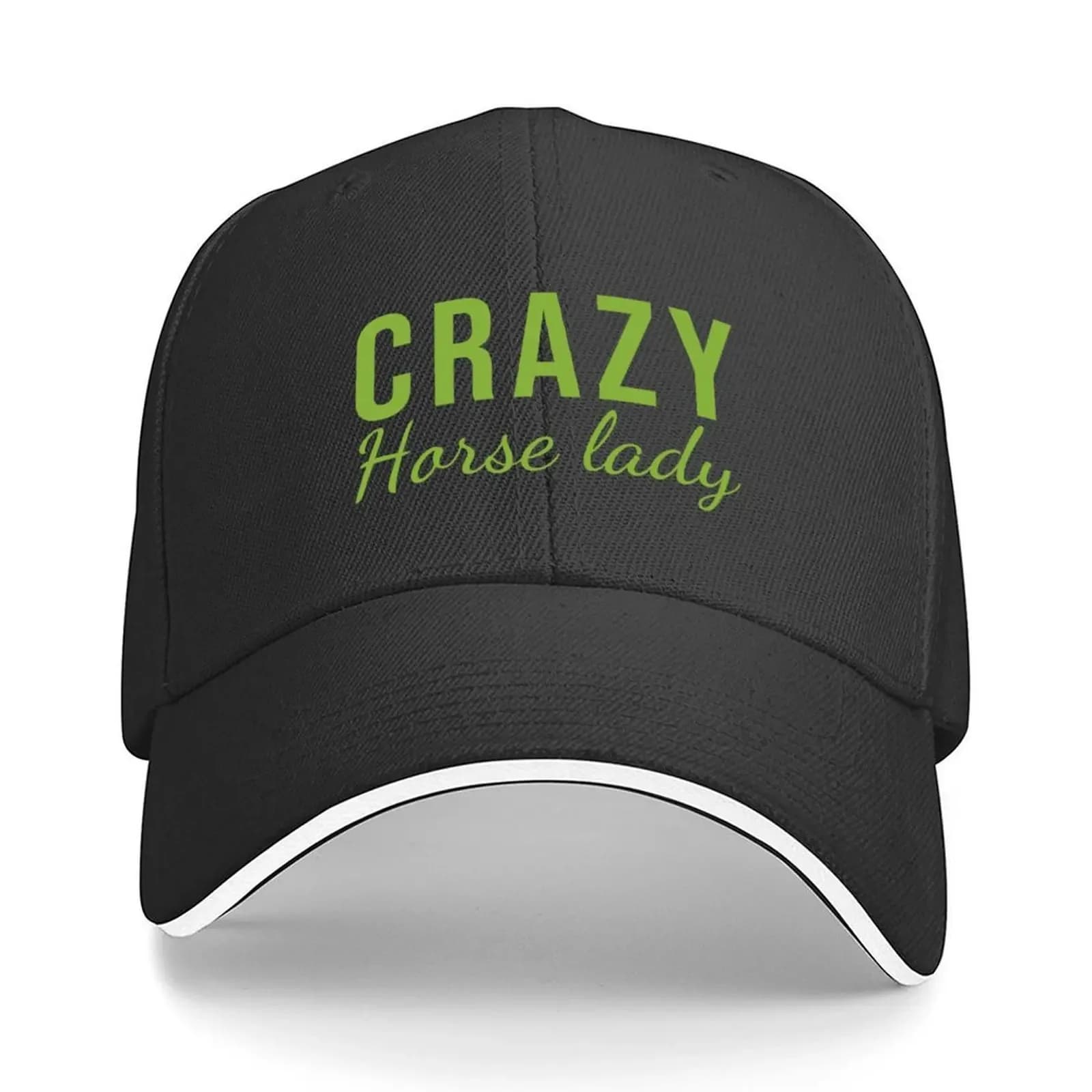 Crazy Horse Baseball Hat for Women, Trucker Hat, Rugby and Golf Thermal Visiera, Unisex