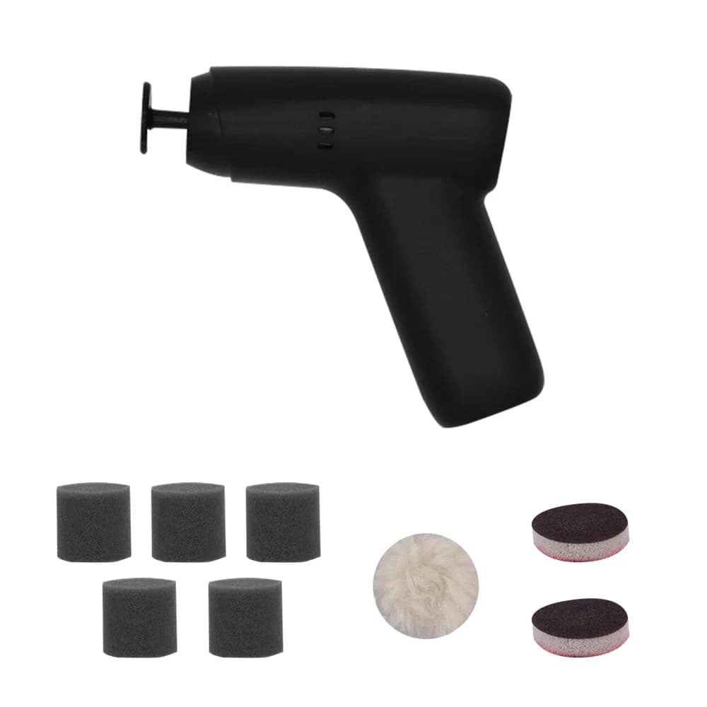 Kit lucidatrice e ceretta ricaricabile Lucidatrice per auto elettrica Lucidatrice per auto Mini lucidatrice elettrica per auto
