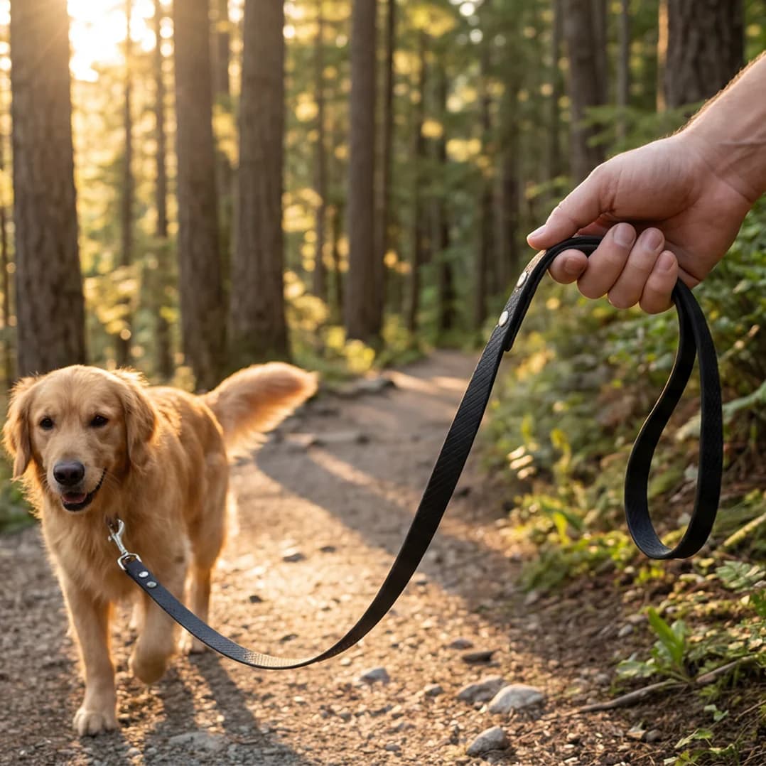Guinzaglio per Cani in PVC Impermeabile, Corda Anti-groviglio per Addestramento Animali Domestici, Resistente all'Usura e Facile da Pulire per Passeggiate all'Aperto e Uso Quotidiano