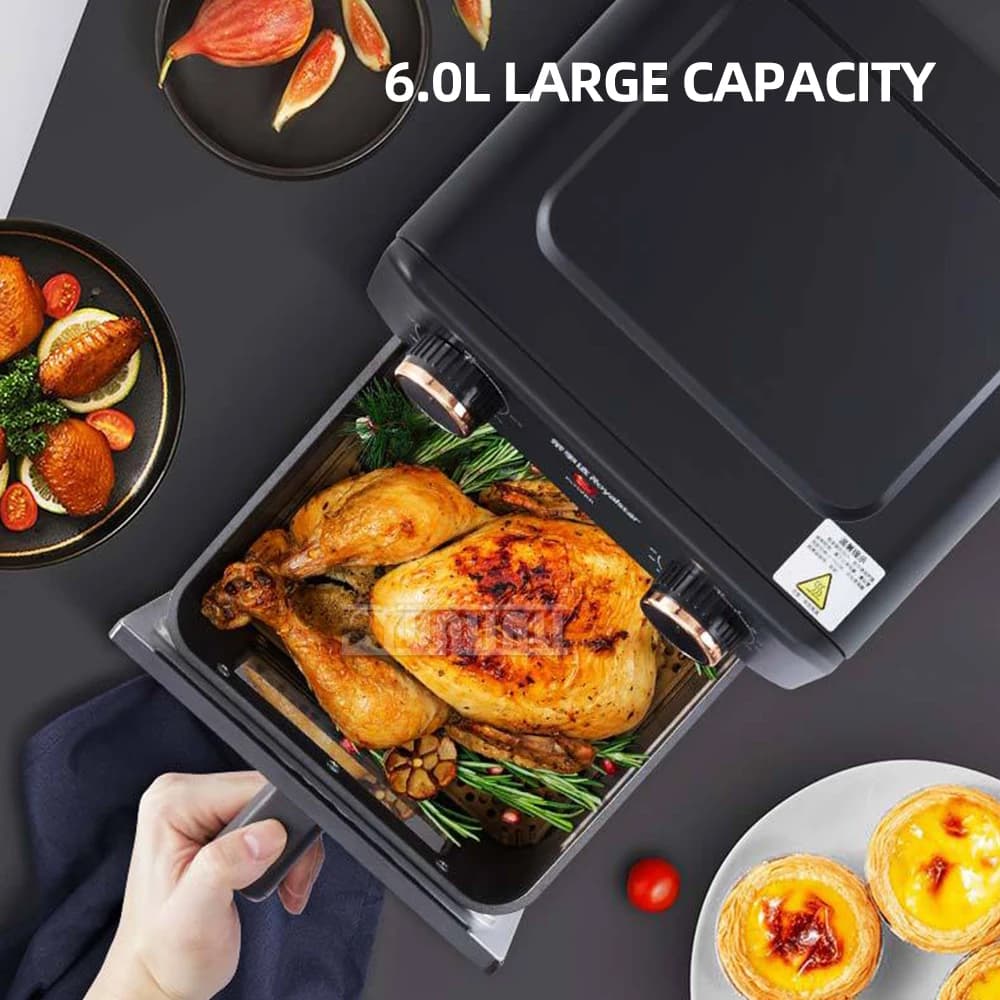 6L Professional Frying Frying Machine Multifunctional Home Air Fryer