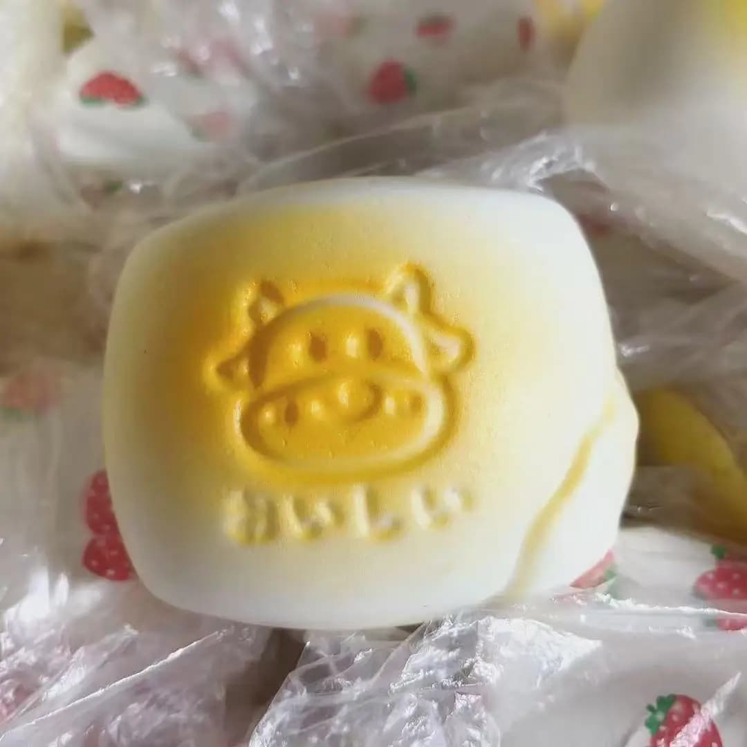 Squishy Simulated Milk Cake Bread Squeeze Toy Super Soft Stress Relief Slow Rising Sensory Fidget Toys for Kids and Adults