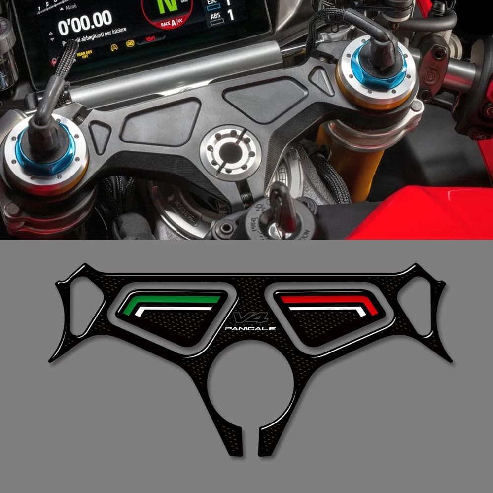 Per Ducati Panigale V4 S V4S 2025 3D Moto Protezione Serbatoio Manopole Laterali Ginocchio Adesivi decalcomanie kit parafango