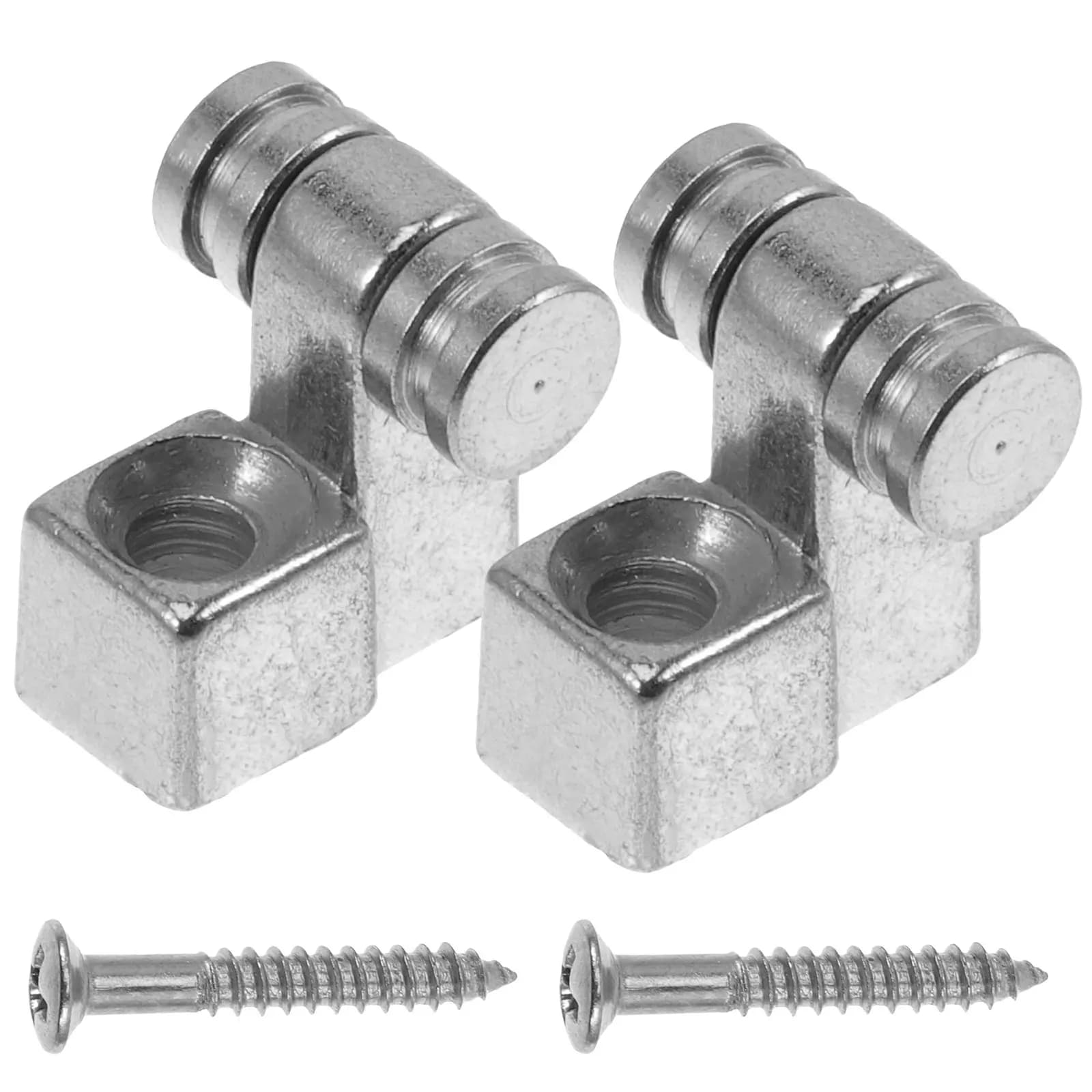 2Sets Professional Metal Guitar String Retainer Roller Tree for Electric Bass Acoustic Ukulele Headstock String Guide