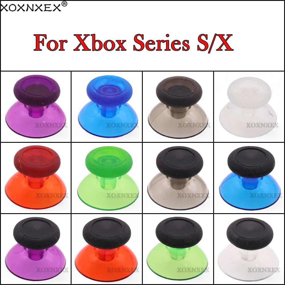 10 Pezzi per Controller Microsoft XBox Series X S, Copri-Stick Analogici 3D, Impugnature per Joystick, Coperture per Thumbstick