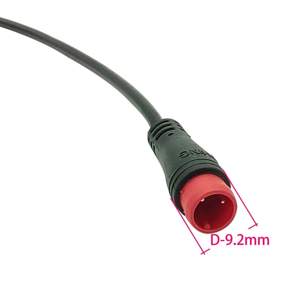 Cavo sdoppiatore a Y per bicicletta elettrica ROSSO 2 pin da 1 a 2 Sensore freno scooter ROSSO 2 pin E-Bike ABS Parte di ricambio Accessori ebike