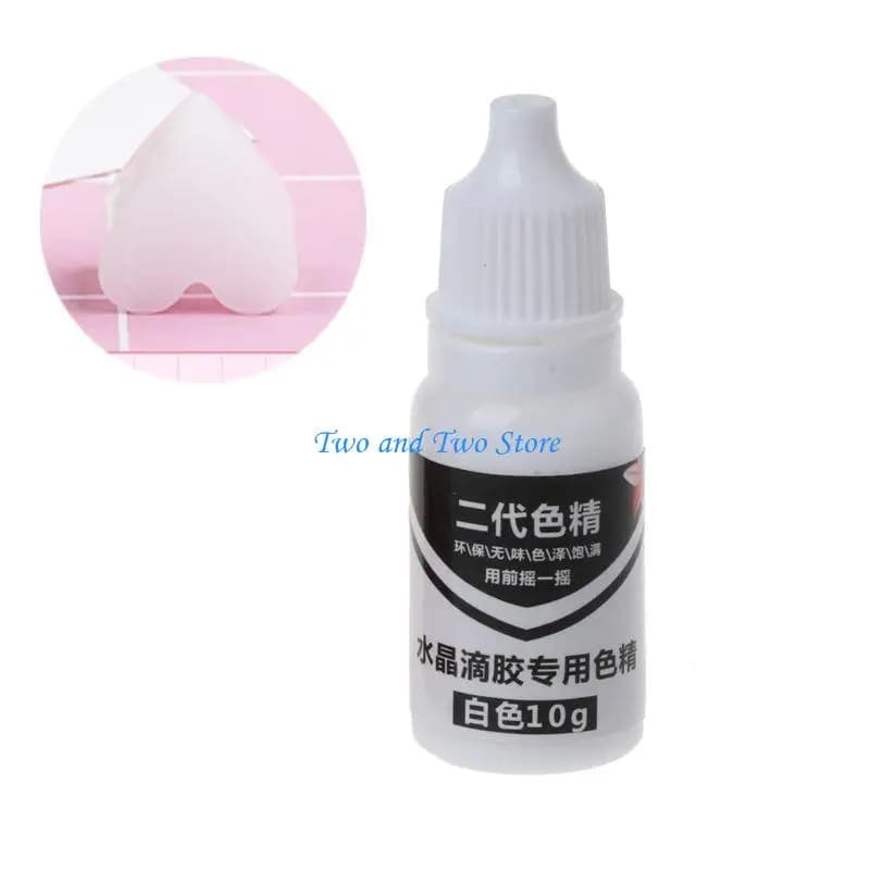 HX6F 10ml 15 Color Epoxy UV Resin Colorant Jewelry Liquid Pigment Soap Dye