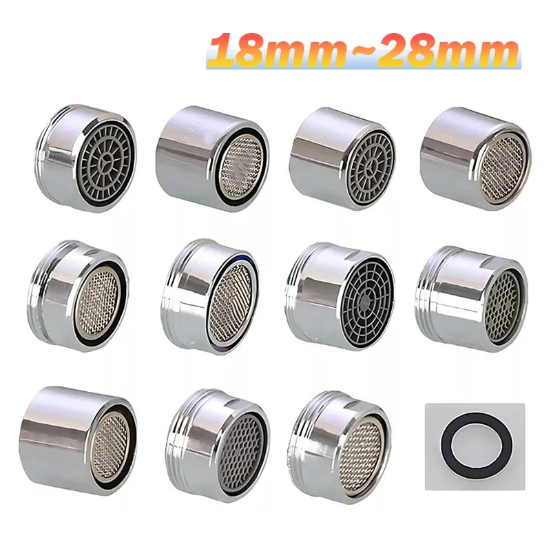 1 pcs water saving faucet aerator accessories nozzle beccuccio diffuser terminal filter faucet gorgogliatore bathroom parts 18mm-28mm