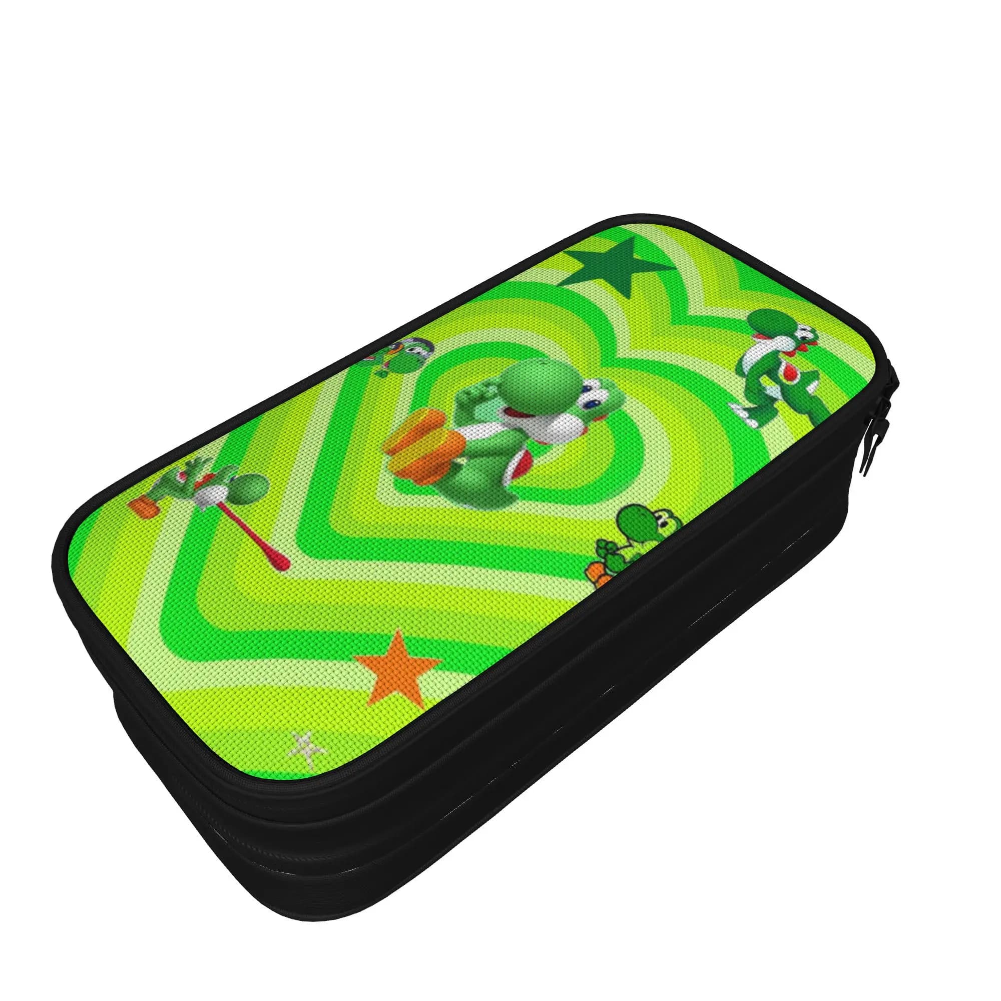 Astuccio Yoshi Mushroom Kingdom Plumber Bro, Borsa per Penne e Matite del Gioco di Mario, Astuccio Grande per Ragazze e Ragazzi, Forniture Scolastiche