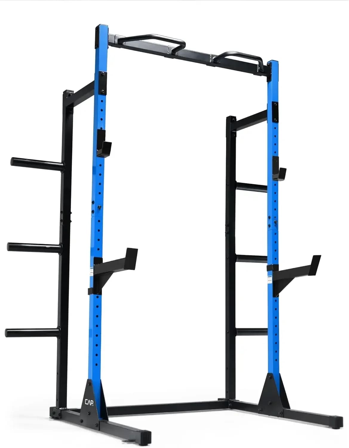 Power Rack with Pull Up Bar & Attachments - Multiple Colors