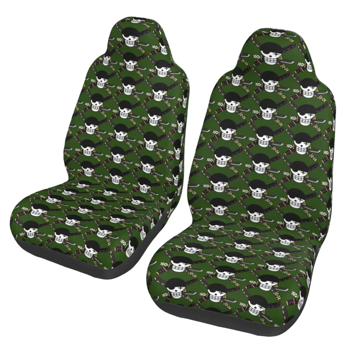 Universal Waterproof Zoro One Piece Flag Cover for SUV, Car Seat Protector, Fiber Car Accessories