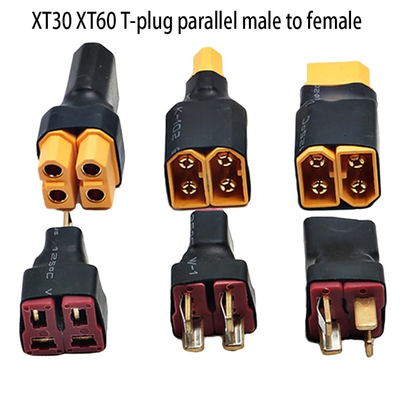 1 pz XT30 XT60 adattatore parallelo convertitore connettore cavo lipo cablaggio spina cablaggio