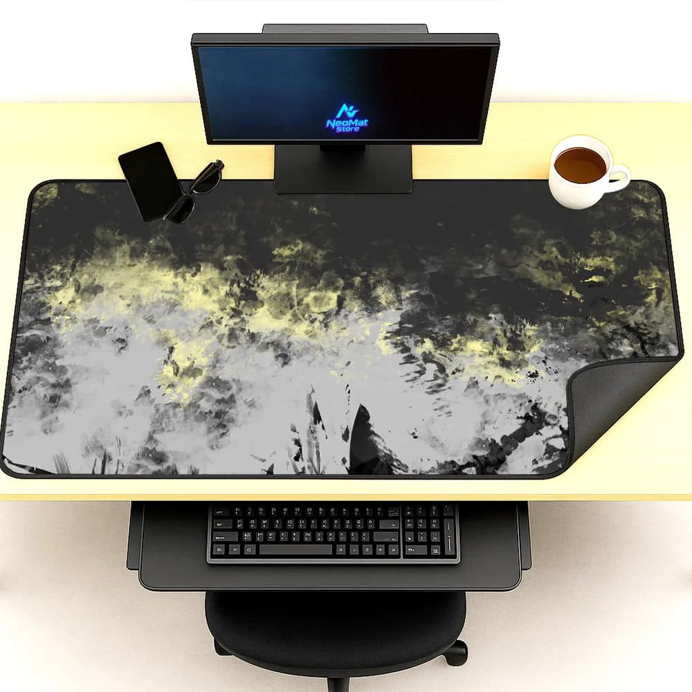 Gaming Mouse Pad Liquid Desk Mat Personalized 5mm Thick Mousepad Aesthetic Pc Accessories Large Desk Pad 1200x600 Xxxxl Rugs