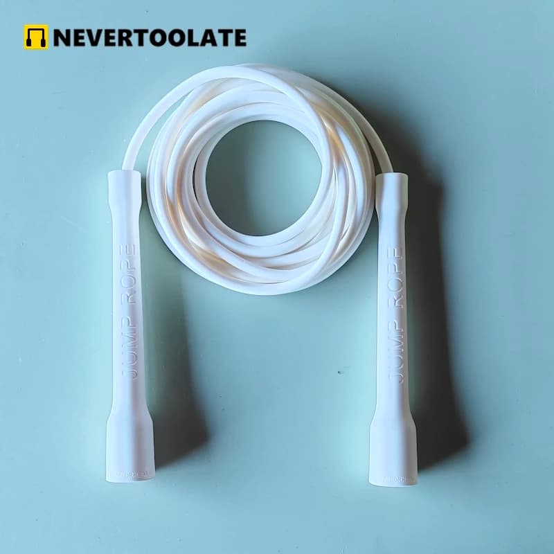 5,3 mm 3,2 m Long handle CC 15 cm pvc 80A hardness with central wire rope for jumping freestyle raise fitness excels