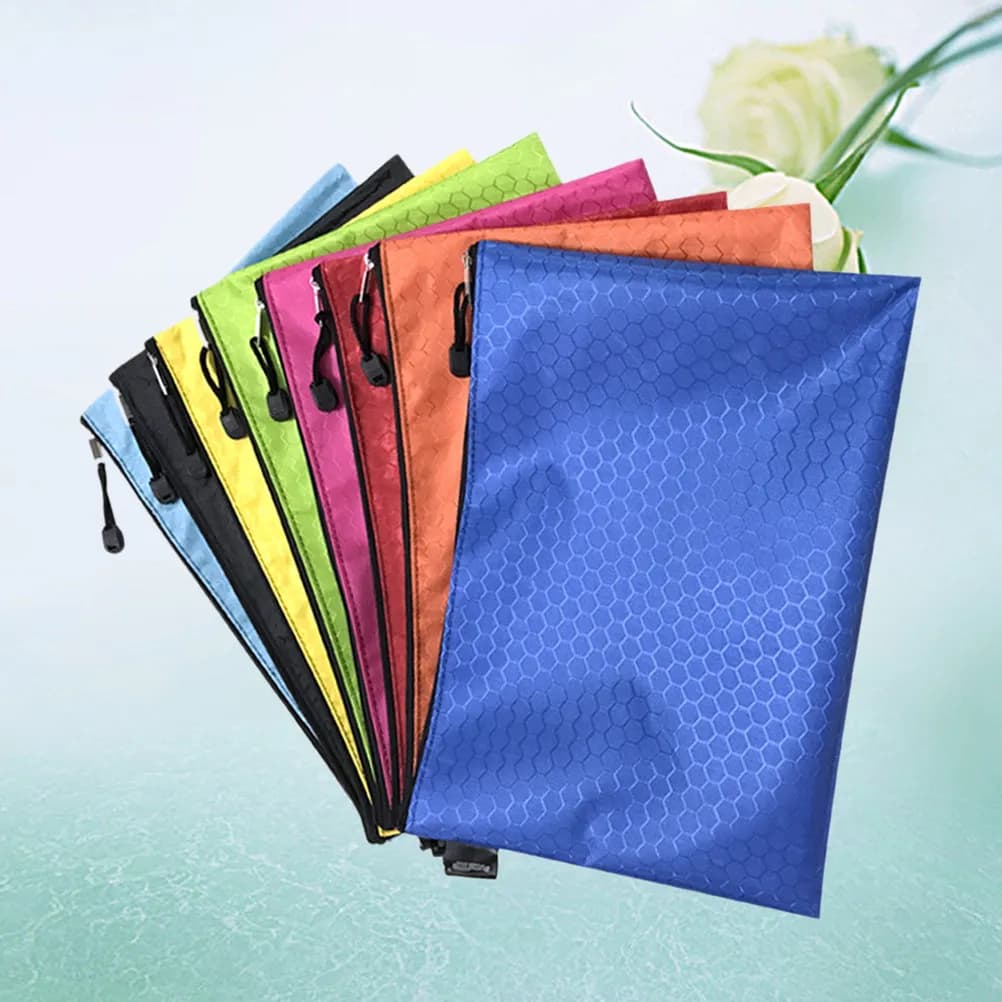 Storage Document File Organizer Office Folder Clear Plastic Halloween Christmas Canvas Document Bag Canvas Document Pouch