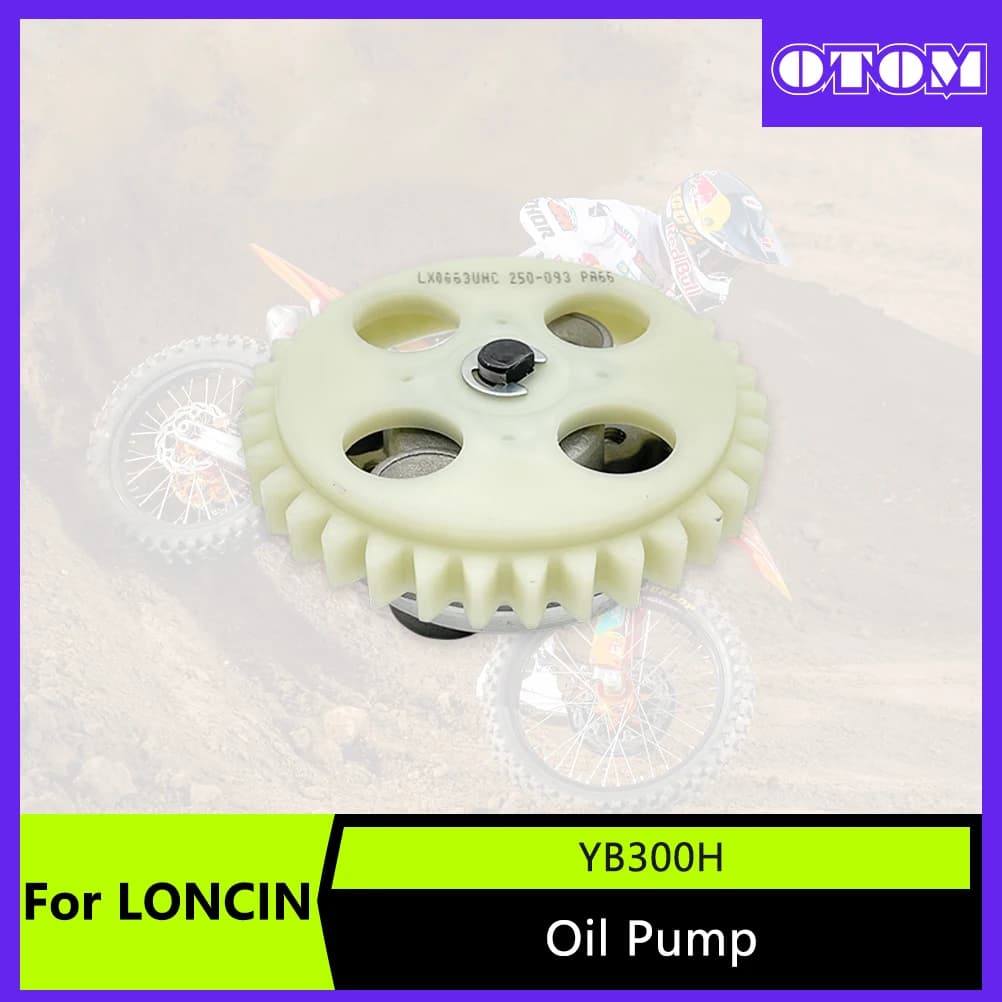 OTOM Moto Pompa Olio Per LONCIN YB300H Motore KEWS K23 HENGJIAN S7 Pompa Olio Gear Dirt Bike Motore Accessori