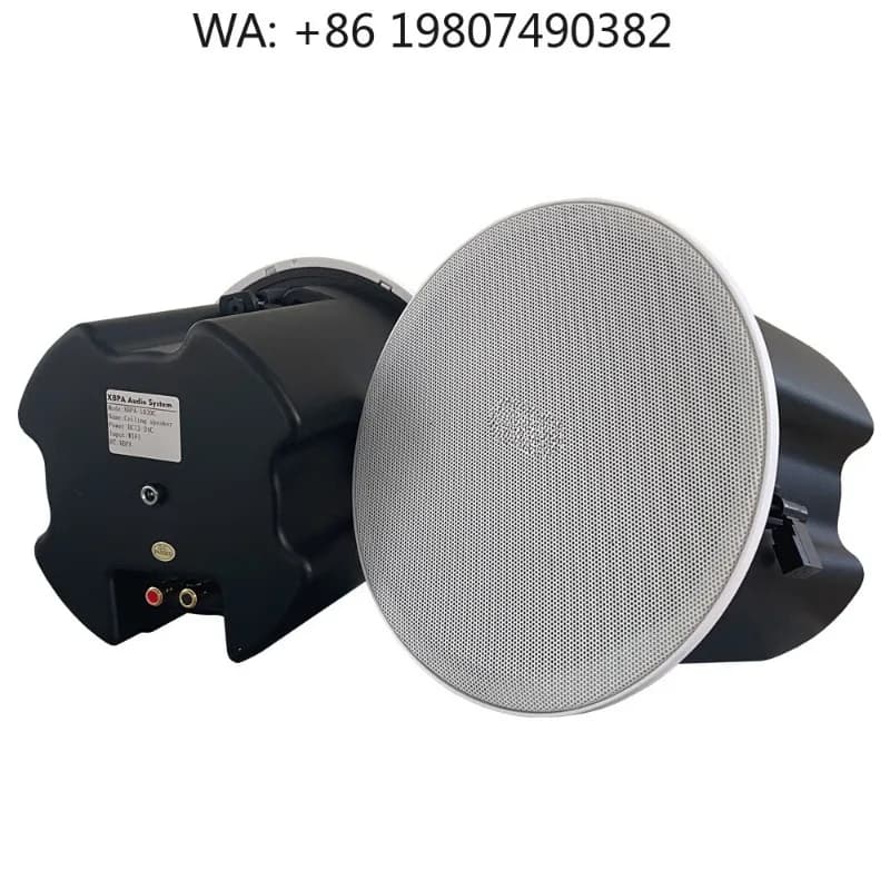 Sistema Audio Domestico Stereo Multicanale con Altoparlanti da Soffitto Hi-Fi, Controllo Bluetooth e Wi-Fi tramite App