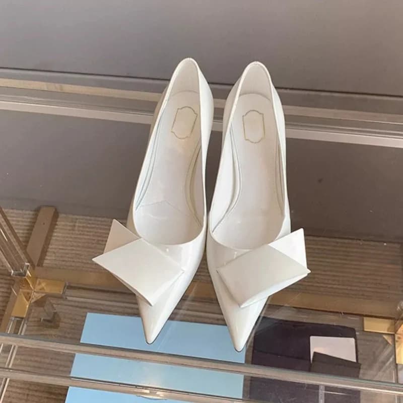 New Fashion Designer Point Women Sandals Solid Outdooor Slip on Cover Female Pumps Women Shoes Comfortable High Heels Party Sho