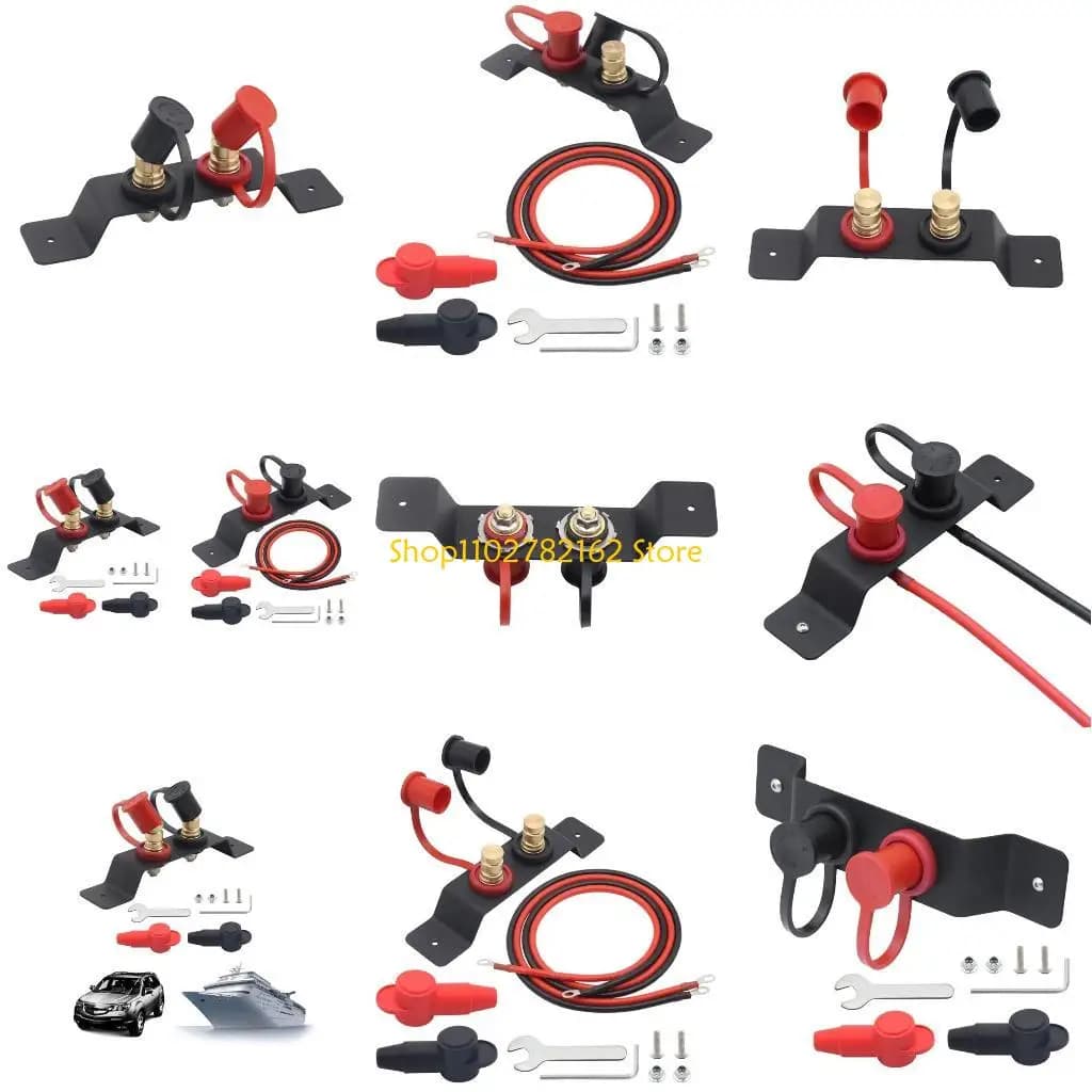 Avviatore a batteria 547B con staffa montaggio e copertura per tosaerba ATV