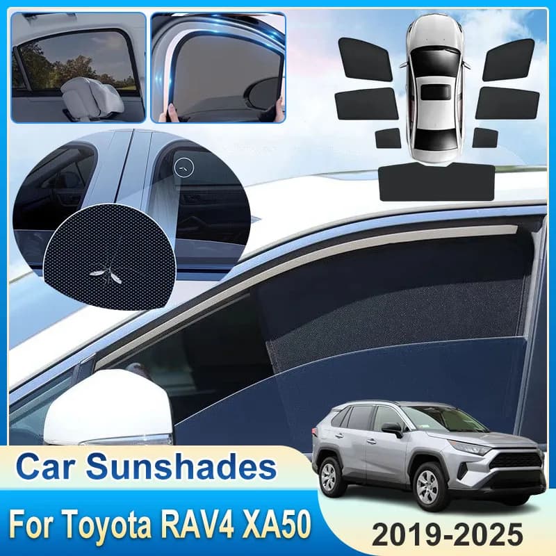 Accessori per Toyota RAV4 XA50 2024 e Suzuki Across 2019-2025, Tendina Parasole Magnetica Anti-UV per Parabrezza, Accessori Auto