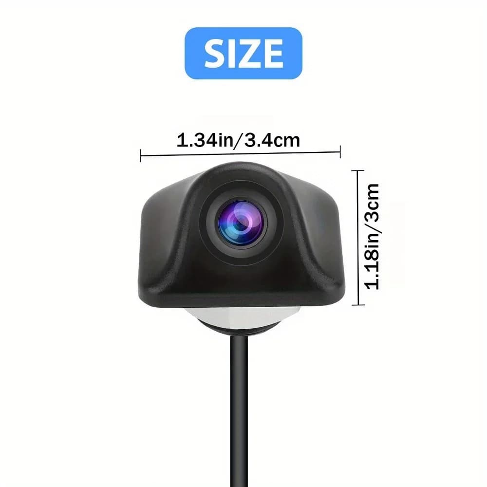 Car HD Backup Camera with Wide Angle and 12V Compatibility, Suitable for All Models, Easy and Safe Reverse Parking