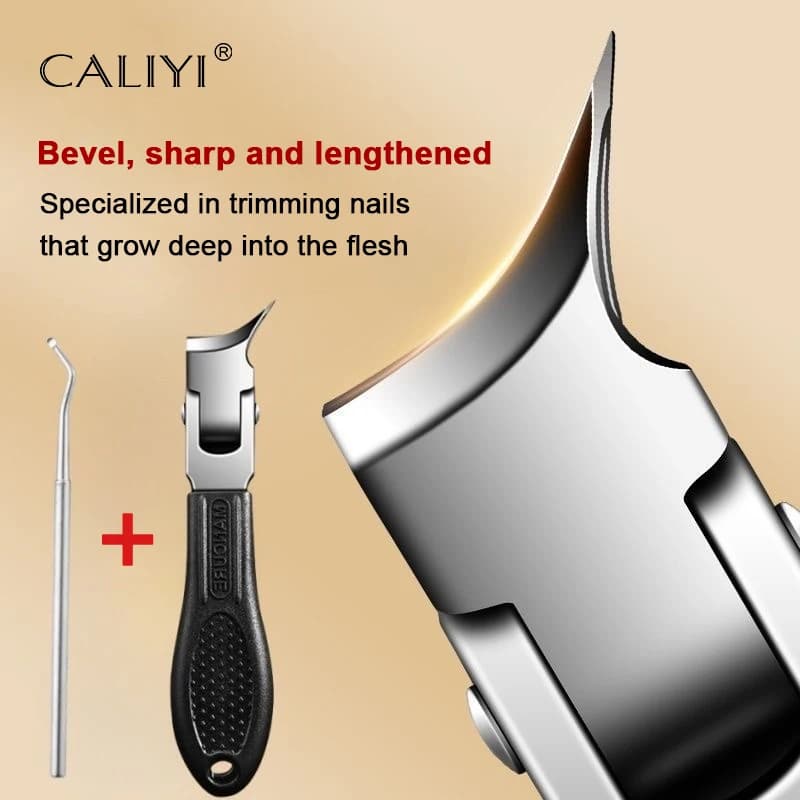 Anti-Spruzzi 60 ° Set tagliaunghie con bordo inclinato Set professionale per unghie incarnite con becco d'aquila obliquo
