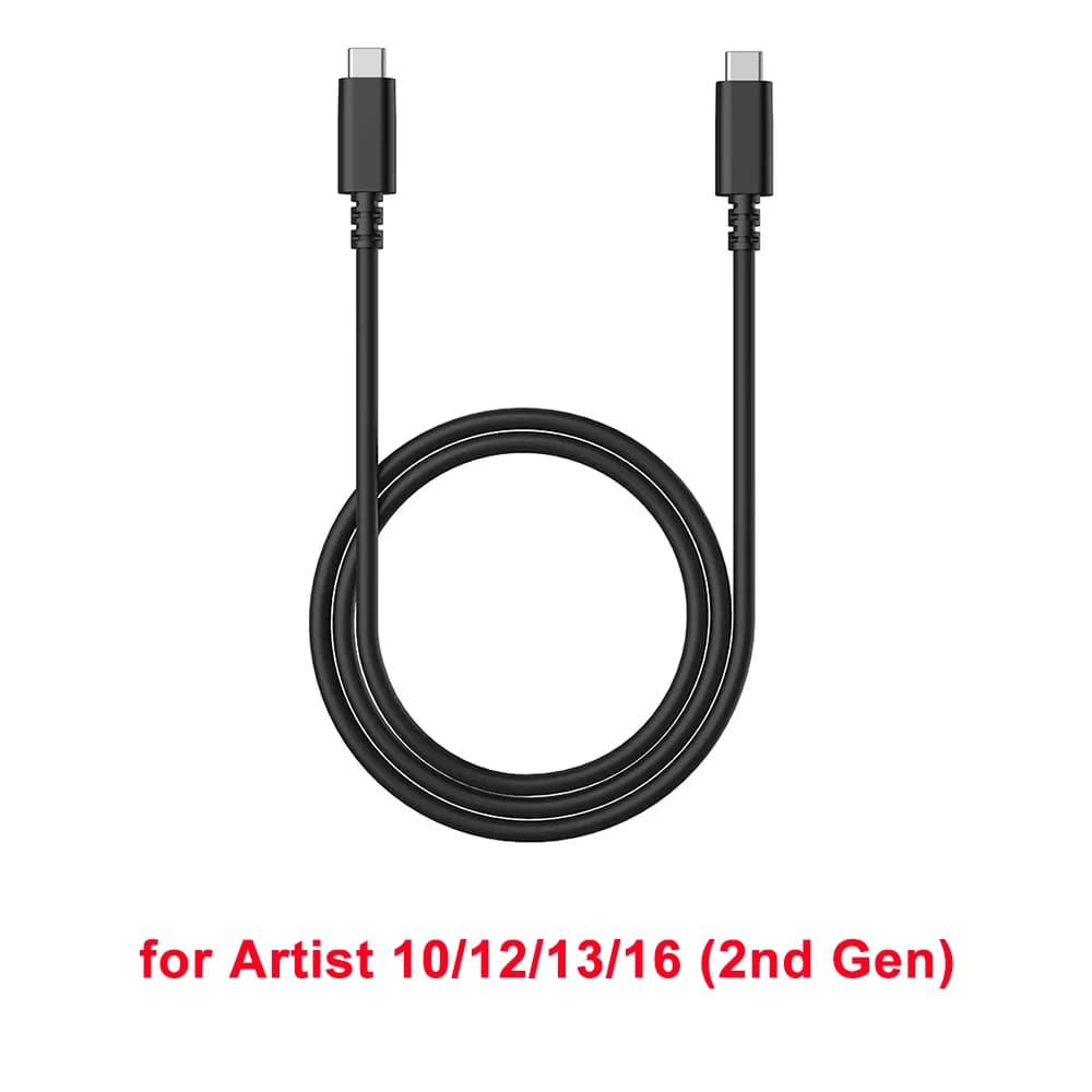 XPPen cavo originale da 1.5 metri da tipo C a tipo C per Monitor per Tablet grafico artista 10/12/13/16 (2a generazione)