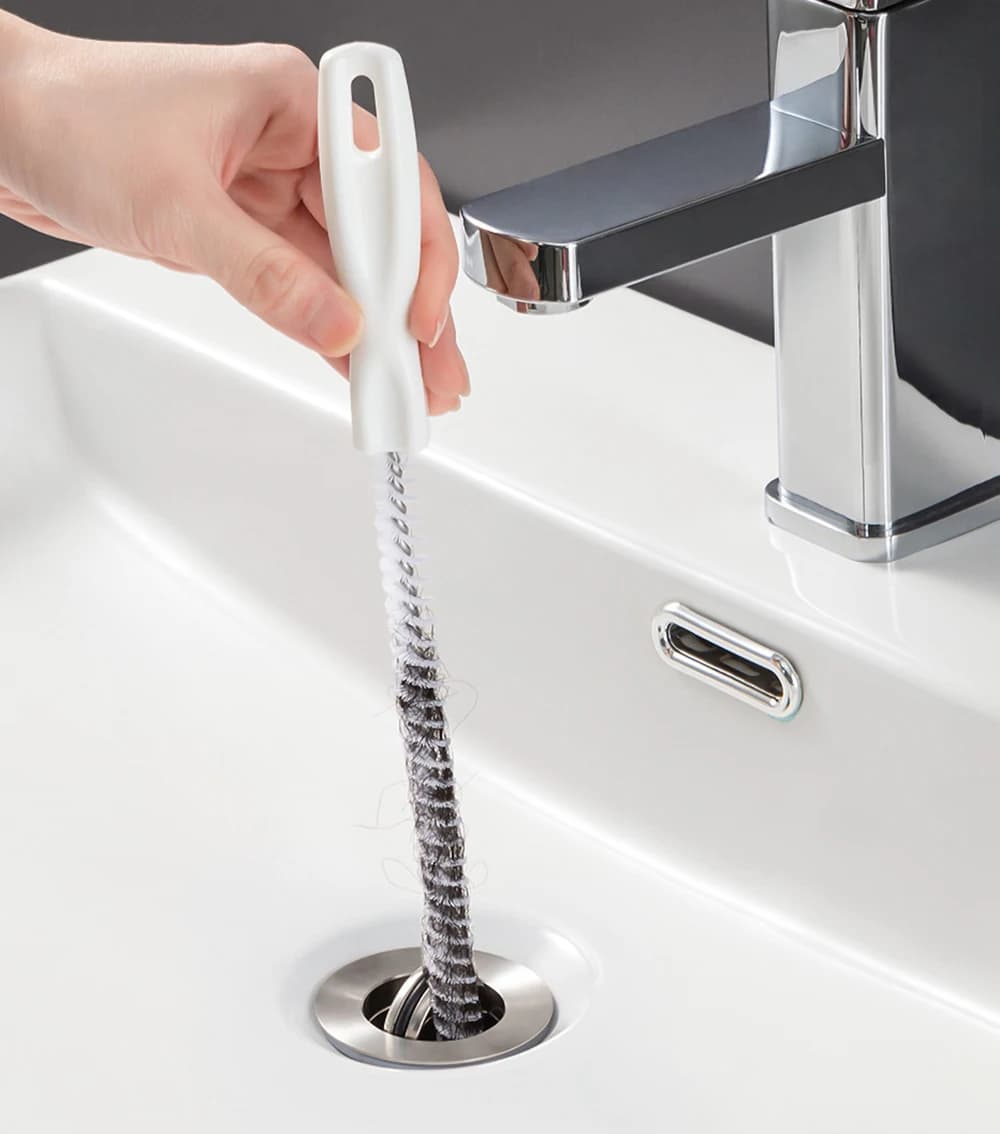Sprinkle for Draining Pipes Brush for Cleaning Fognary Washer for Bathroom Hair Detergent for Exhaust Flexible Detergent Hole Removal Tool