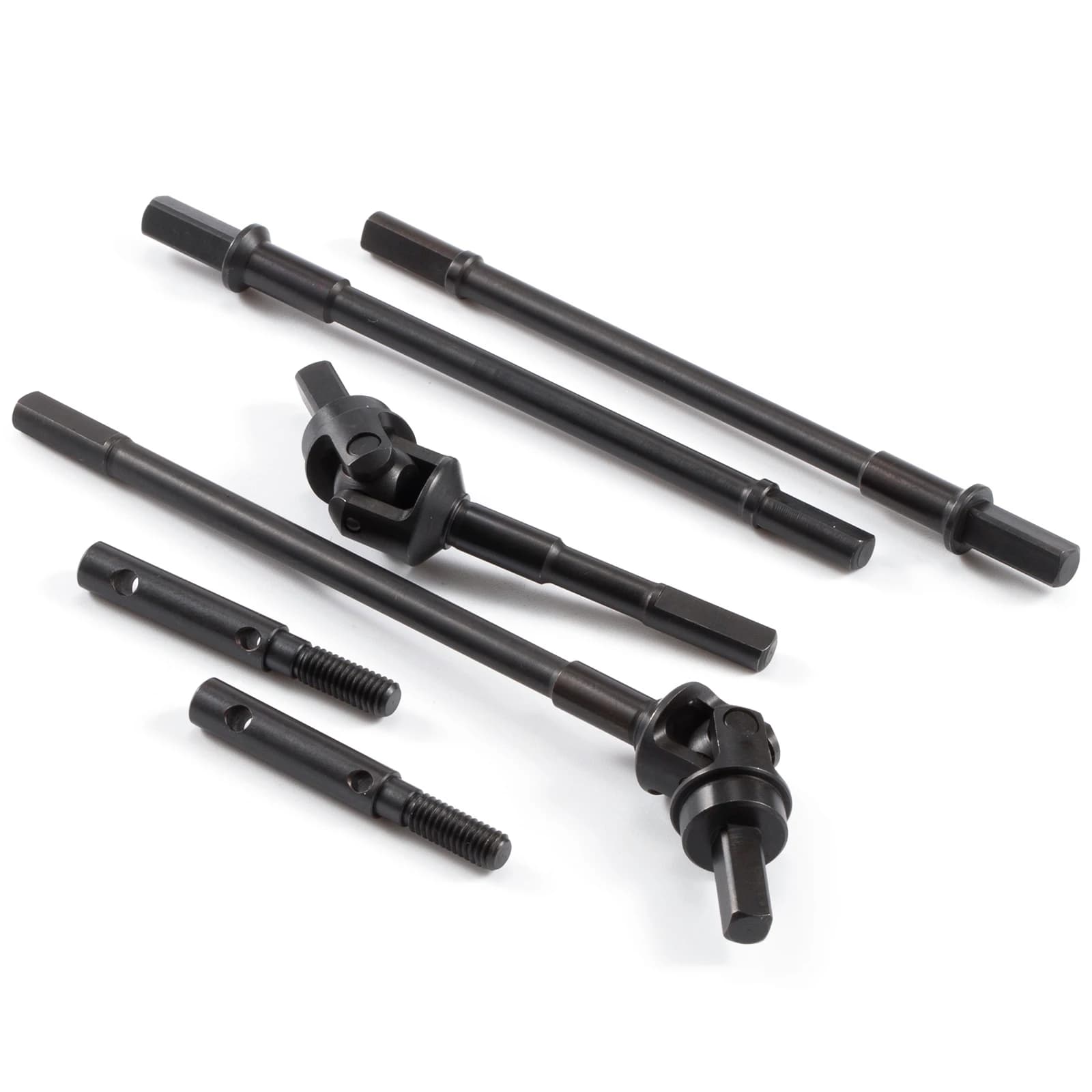 Acciaio trattato termicamente VDI Asse universale Anteriore U-Joint Albero dritto posteriore Aste per portale per asse portale Axial SCX10 III AR45
