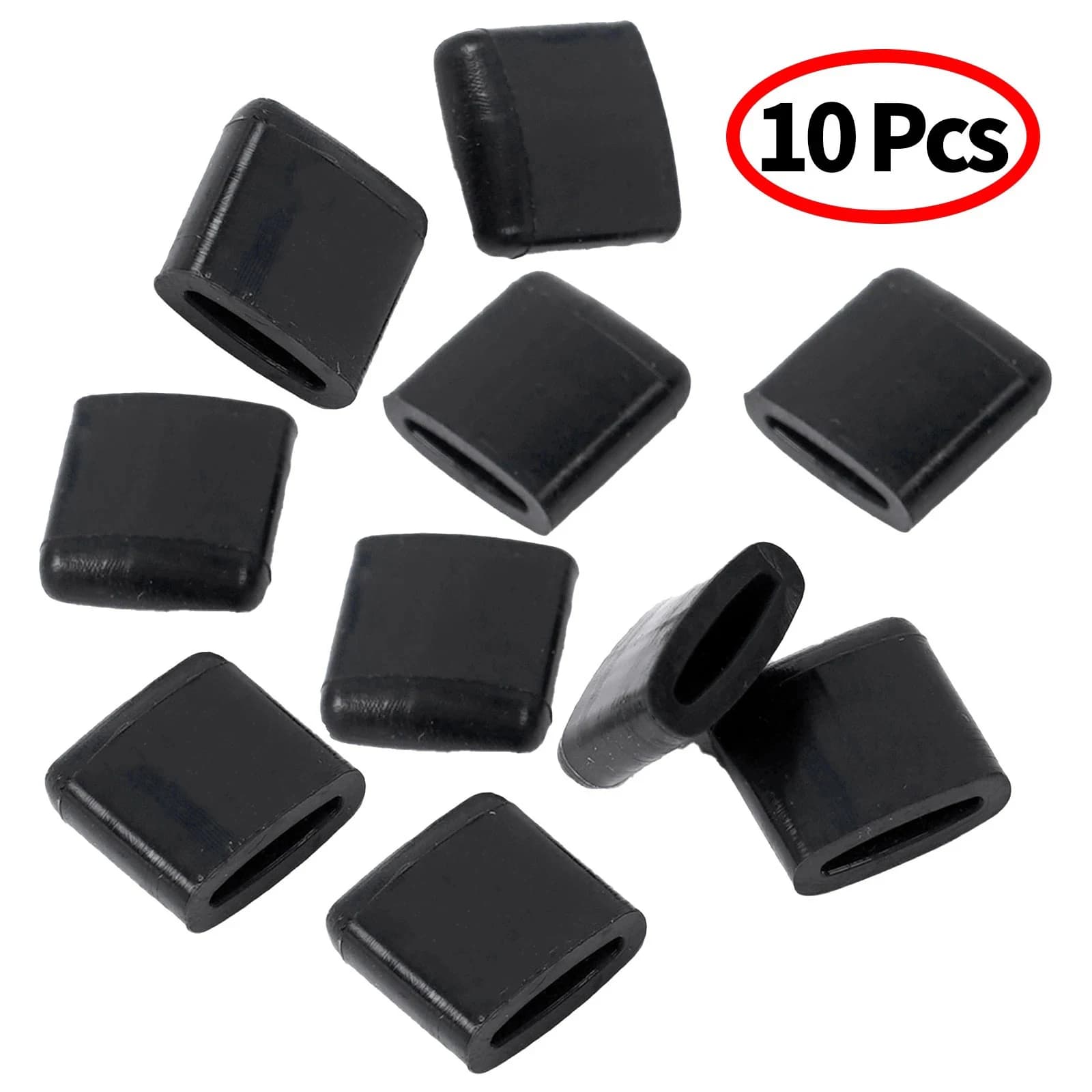 10 pcs Airfryer Plate Lower bumper Mini Silicone Airfryer Bumper Rubber Bumpers Anti-scratch Resistant Heat Air Friggitrice Parts