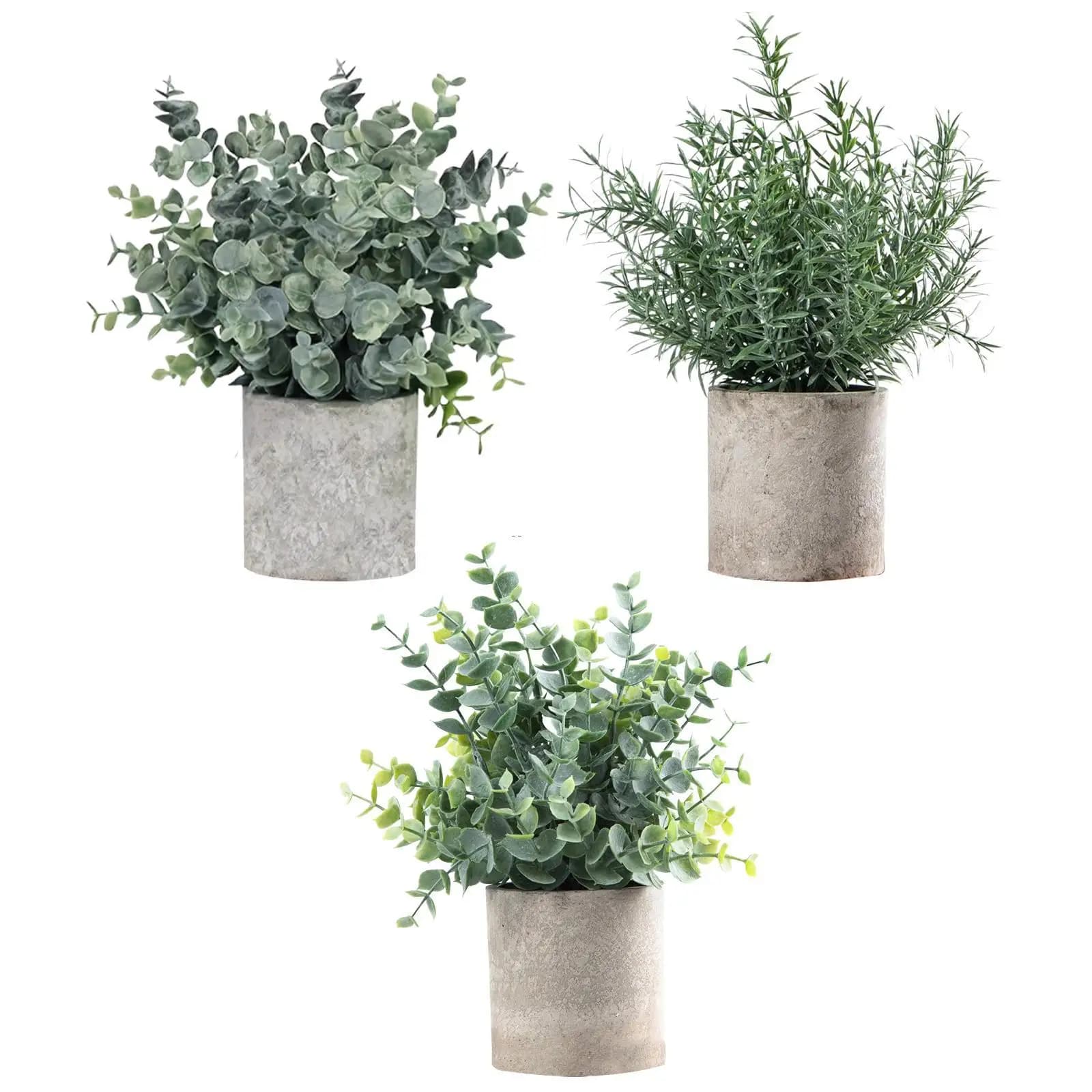 Artificial Small Potted Plants Faux Plant in Pot Decorative Creative Design Birthday Fake Plants for Centerpiece