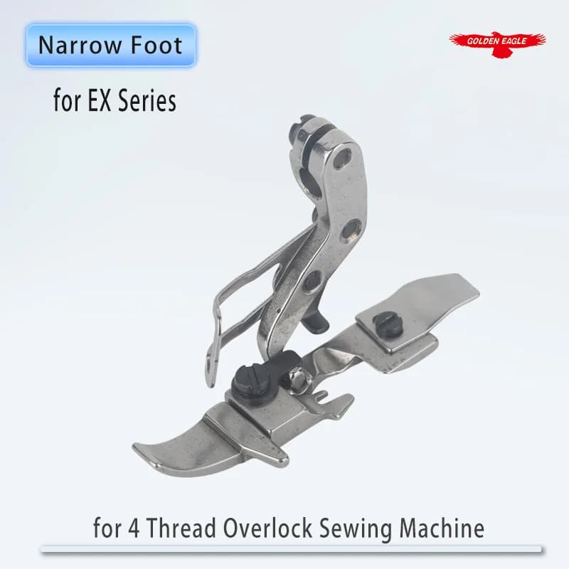 4-wire overlock sewing machine, compatible with Pegasus EX5200, Siruba 988, Jack 798, Hikari 6800, high attack.